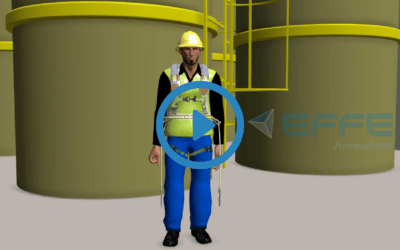 Portfolio: 3D Animated Safety Induction Video for Fiber based Manufacturing Industry | EFFE Animation