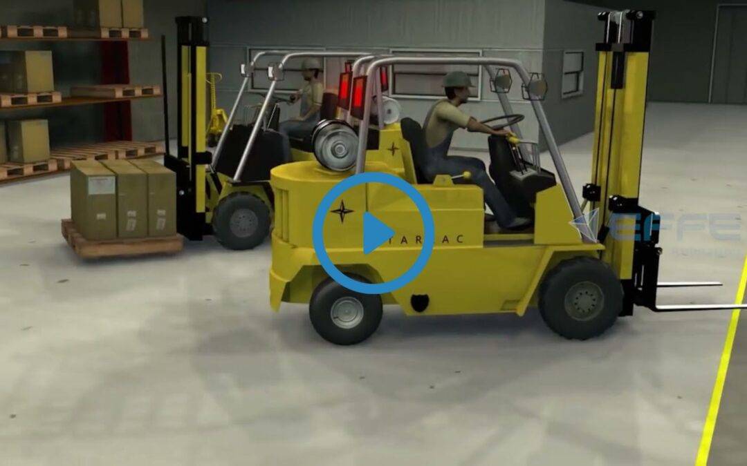 Portfolio: 3DElectrical Safety Animation Video Service | Safety Animated Forklift 3D Video