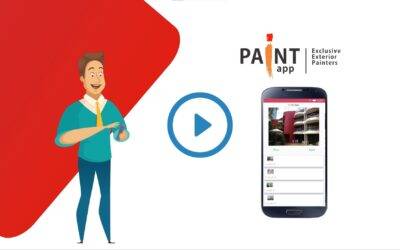 Portfolio: Paint App Mobile Application 2D Animated Explainer Video | App Explainer Video Company